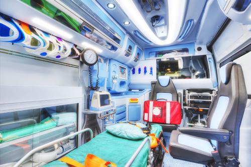 AMBULANCE AND MEDICAL EQUIPMENT